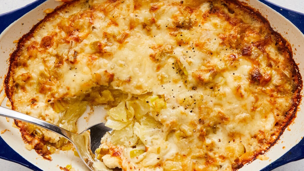 Gratin minute avec le plateau de fromages