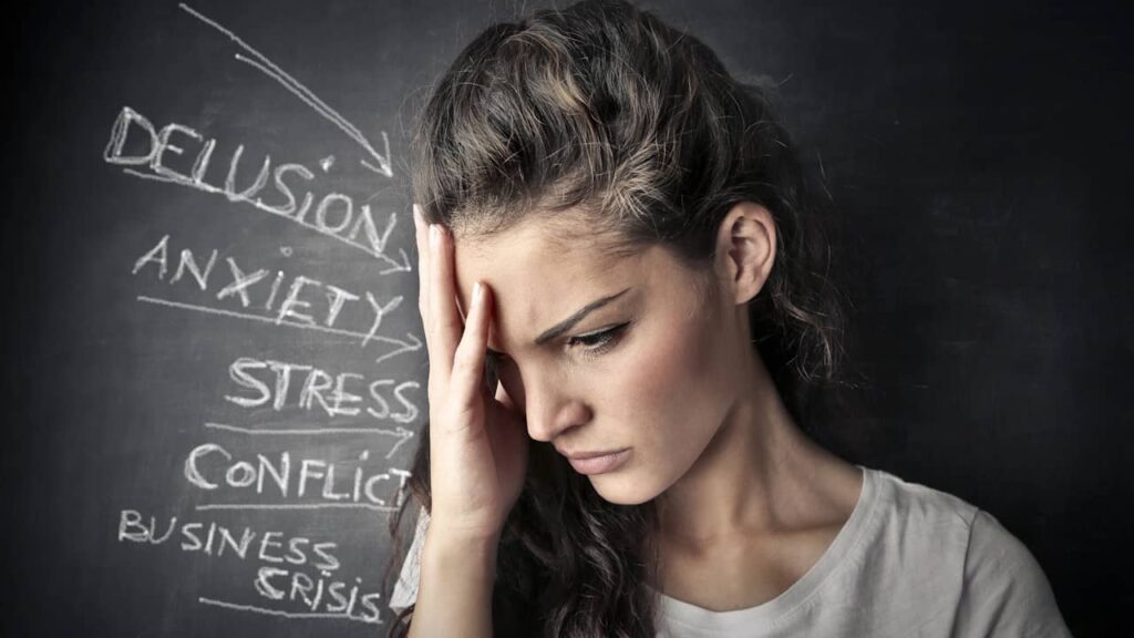 femme anxieuse anxiete