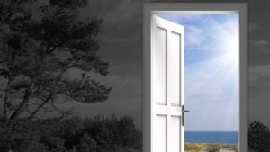 jour nuit lumière porte