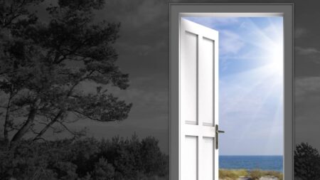 jour nuit lumière porte