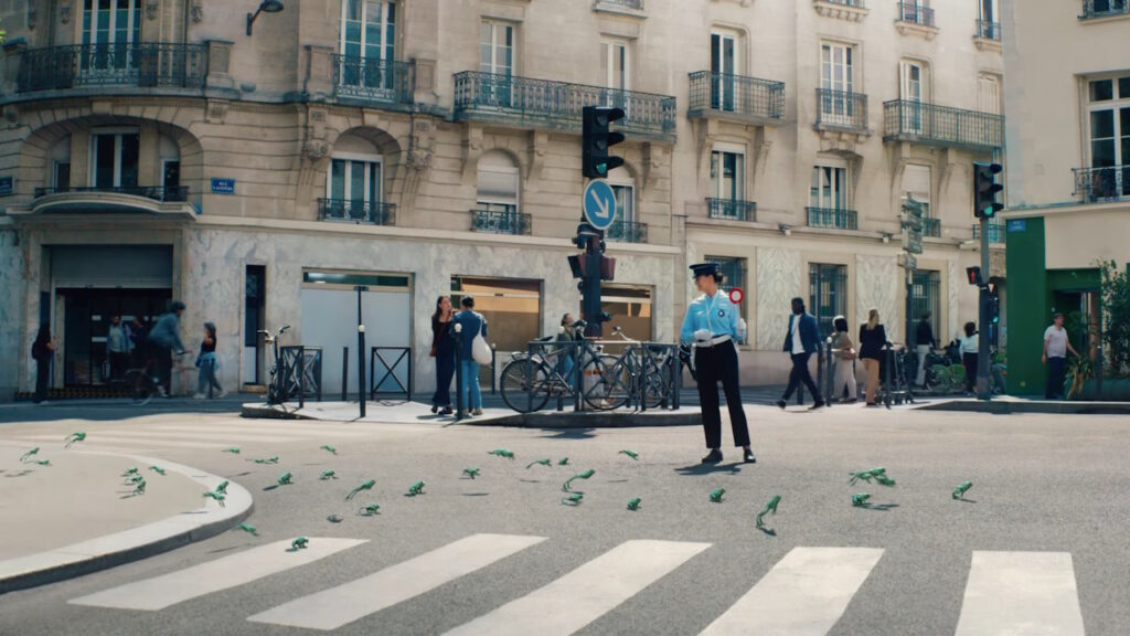pub Renault Twingo « Le retour de la grenouille en ville »