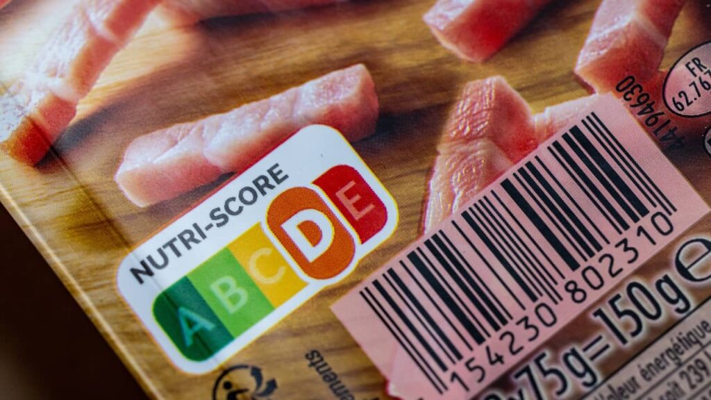 nutriscore D lardons