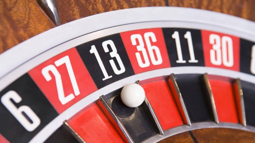 roulette chiffre 13