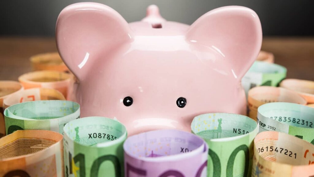 tirelire billets euros