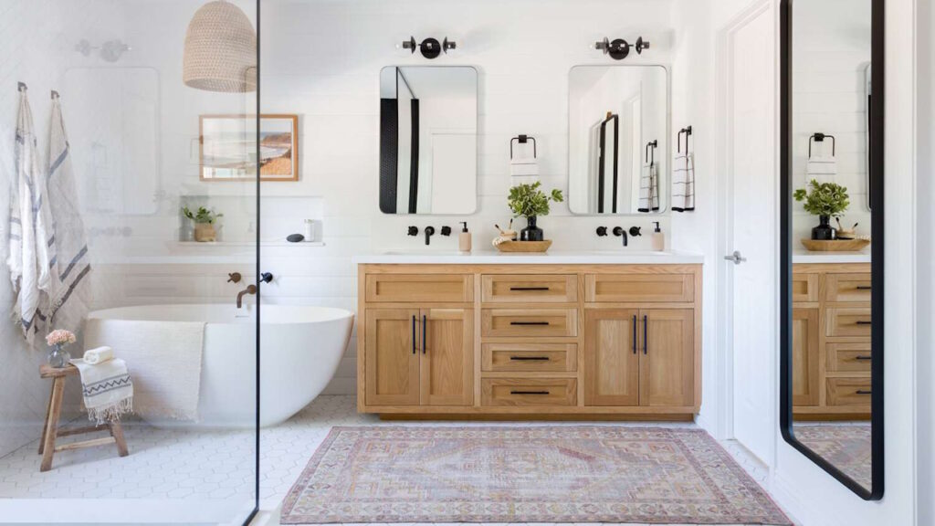 Améliorer la cuisine et la salle de bains sans travaux lourds