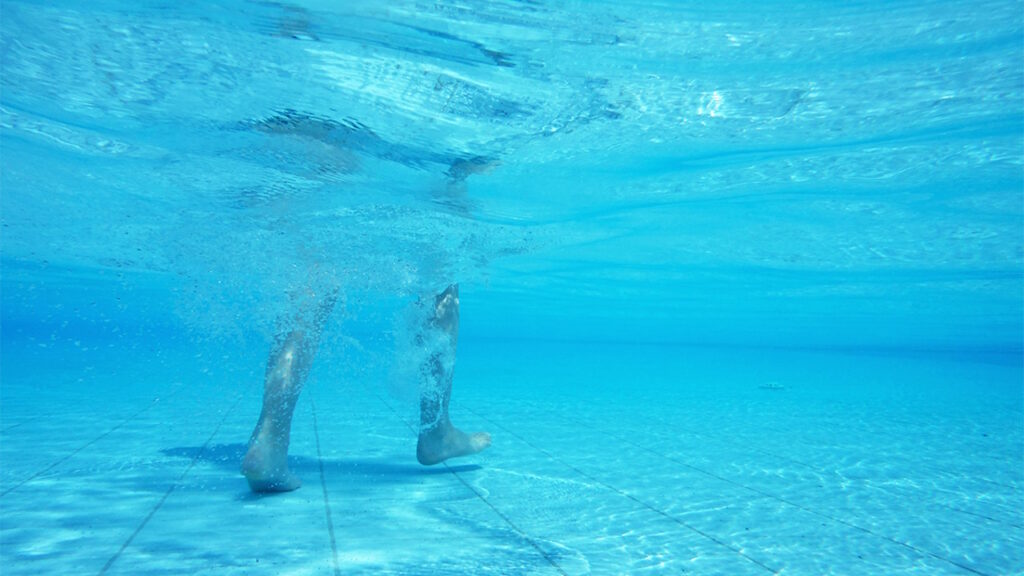 La marche aquatique