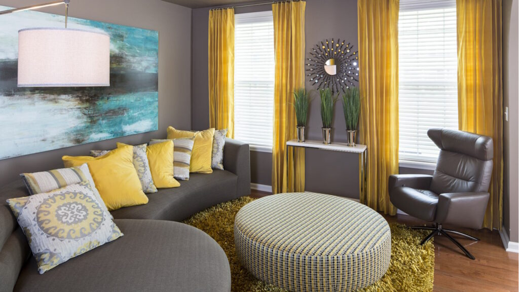 Le jaune, énergie et convivialité