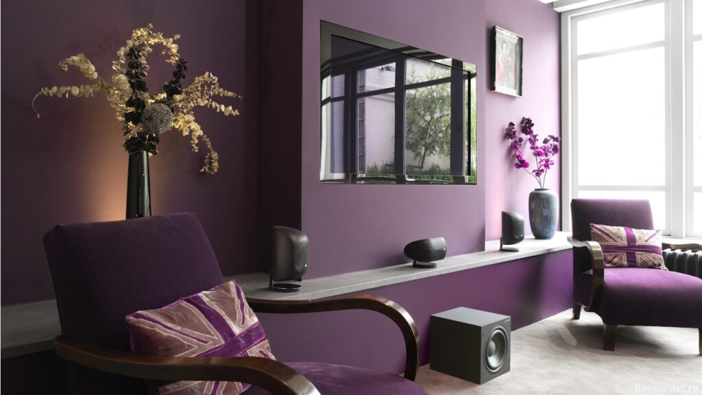 Le violet et le pourpre pour la créativité