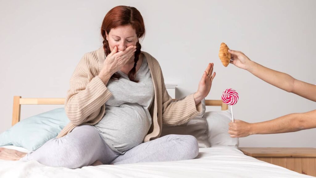 femme enceinte nausee vomissement alimentation