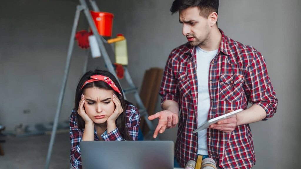 conflit couple travaux