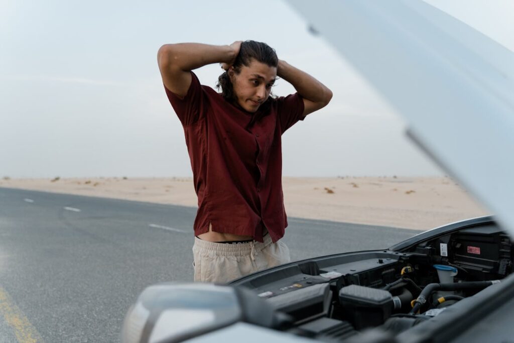 Arnaque à la voiture en panne