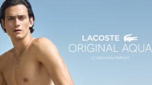 pub Lacoste Original Aqua avec Tristan Ridel