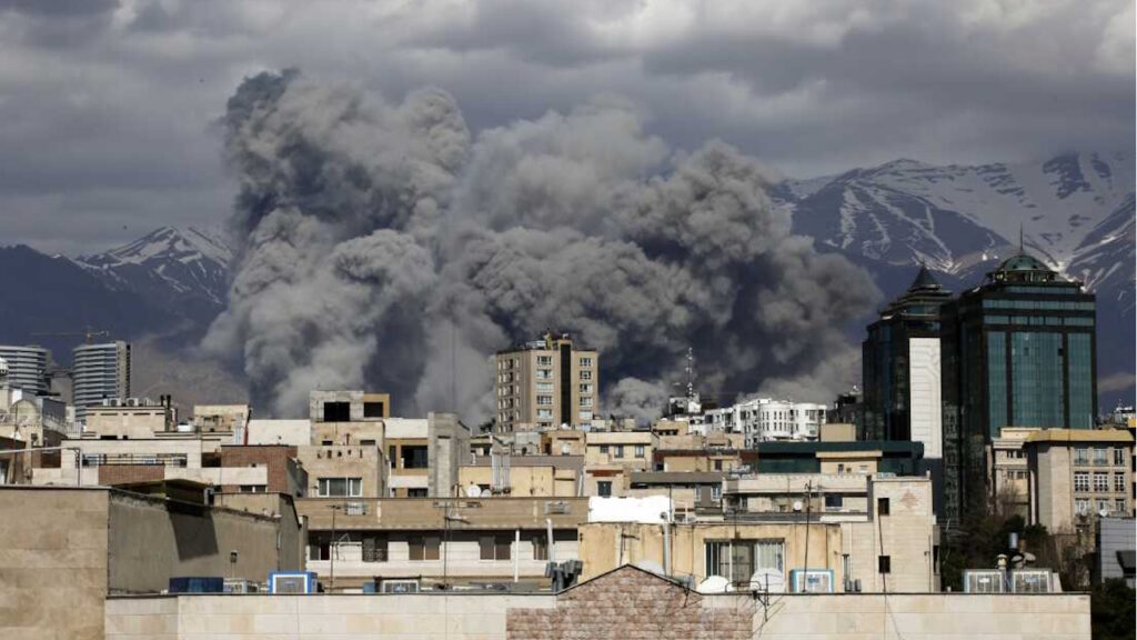 Frappes contre l’Iran