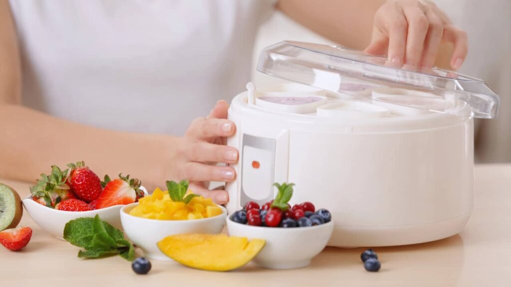 yaourtiere avec fruits