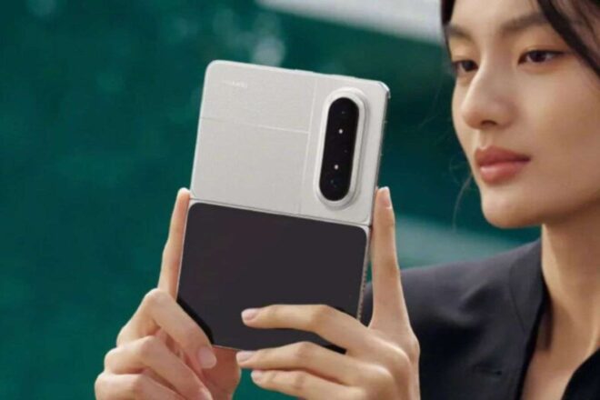 Le dos du Huawei Pura X Max