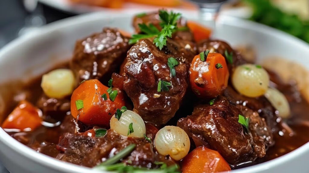Le bœuf bourguignon