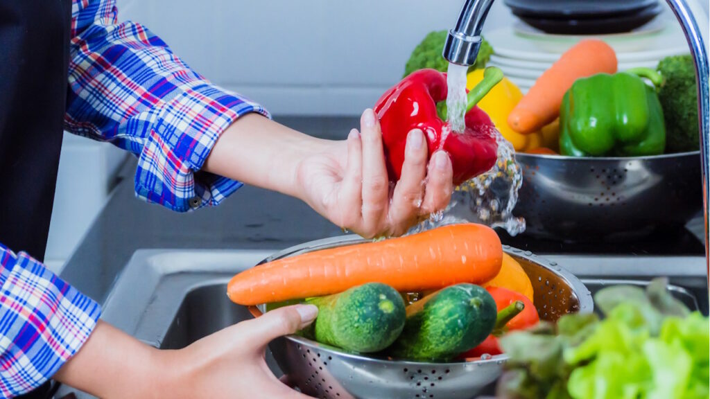 Ne pas laver les fruits et légumes