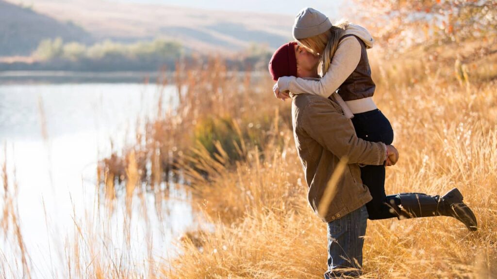 couple paysage