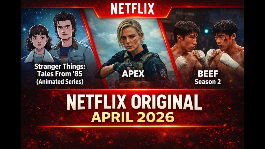 Netflix en Avril 2026