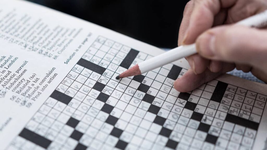 mots croises crayon papier