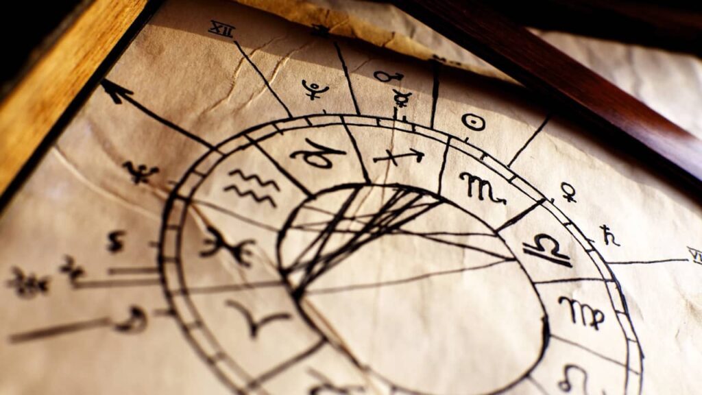 schéma ancien astrologie