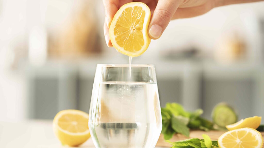 L’eau citronnée