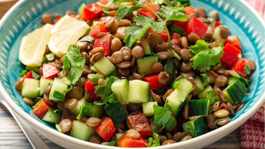 Les lentilles en salade ou en plat chaud