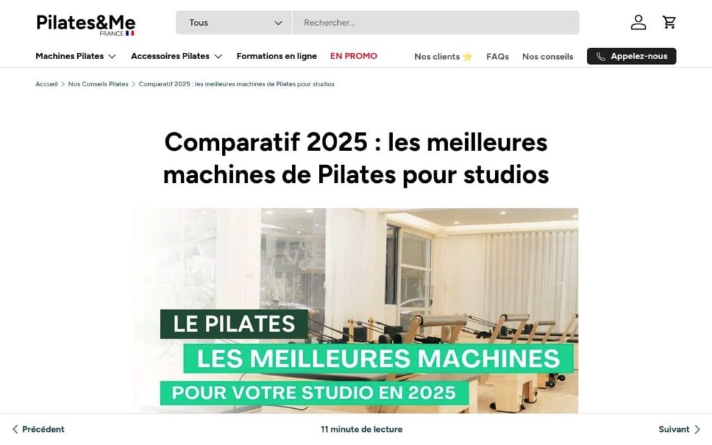 Pilates&Me France