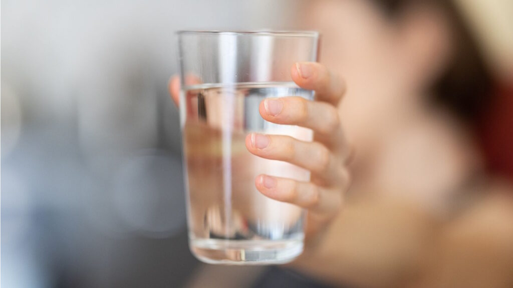 Une mauvaise hydratation