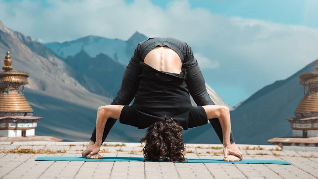 yoga paysage