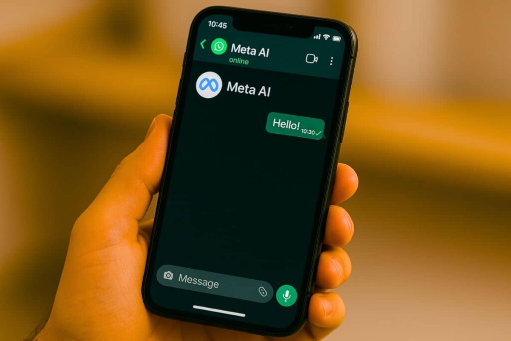 Conversation avec Meta AI
