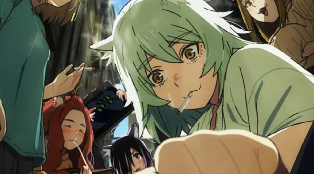 Chainsmoker Cat : l'anime adulte le plus étrange de l'été 2026 débarque sur Netflix