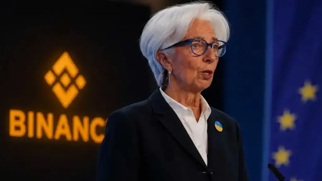 Christine Lagarde binance