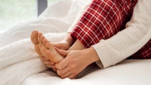 Sensation de chaleur dans les jambes