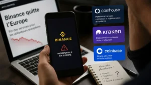 Binance quitte la France : qui récupère ses utilisateurs ?