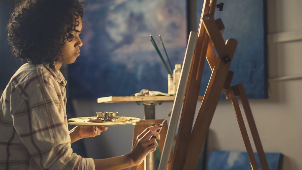 devenir peintre