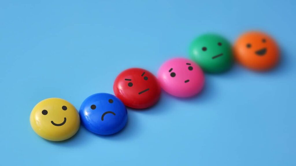 differentes emotions