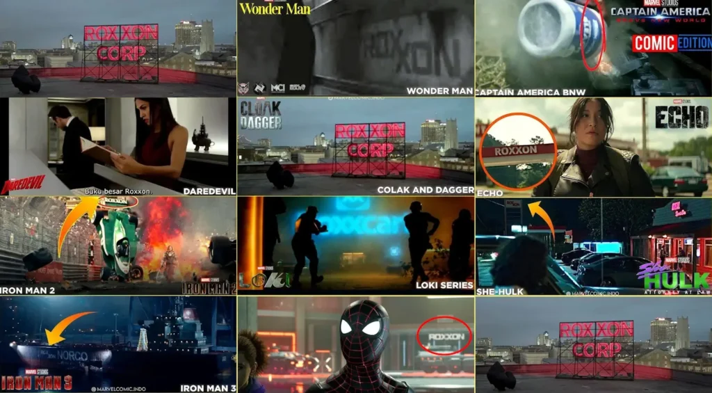 roxxon dans les films marvel