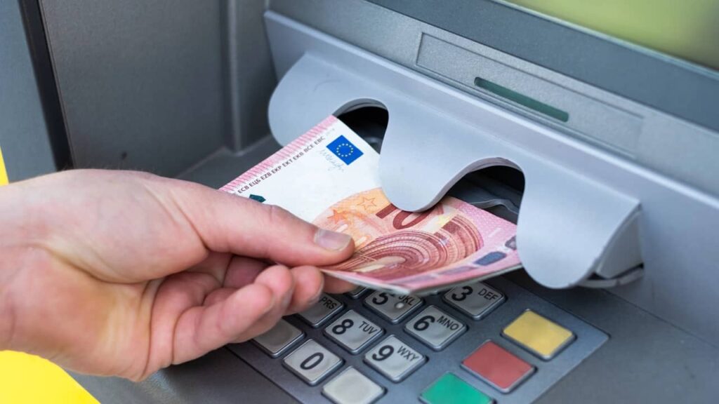distributeur billets
