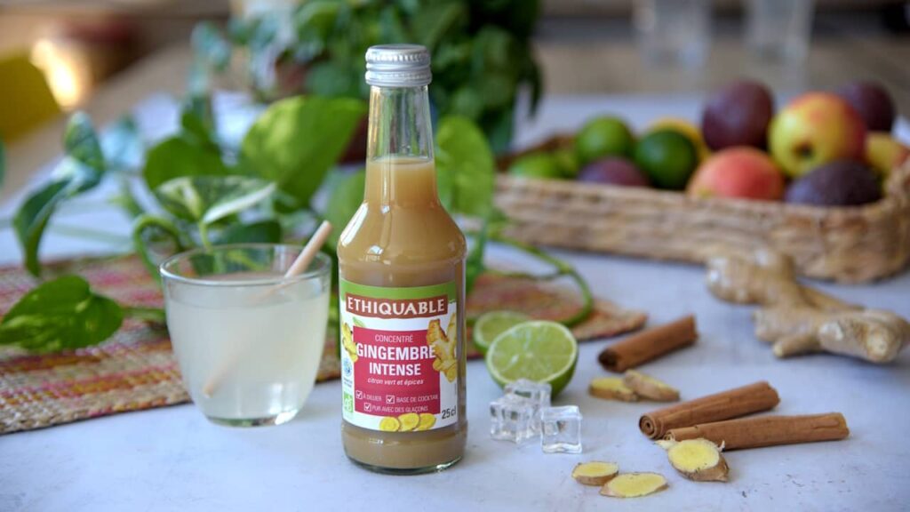 gingembre intense sirop