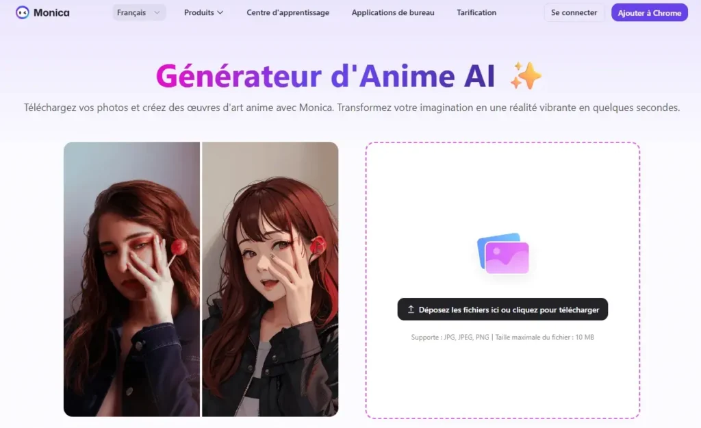 Monica IA anime