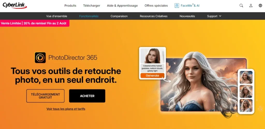 PhotoDirector IA anime