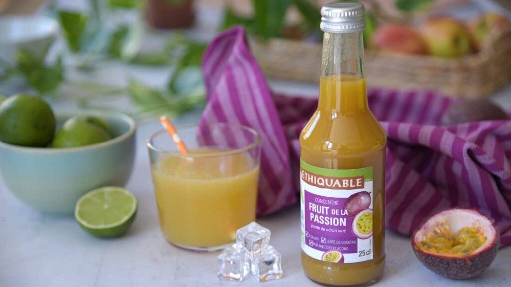 sirop fruit de la passion