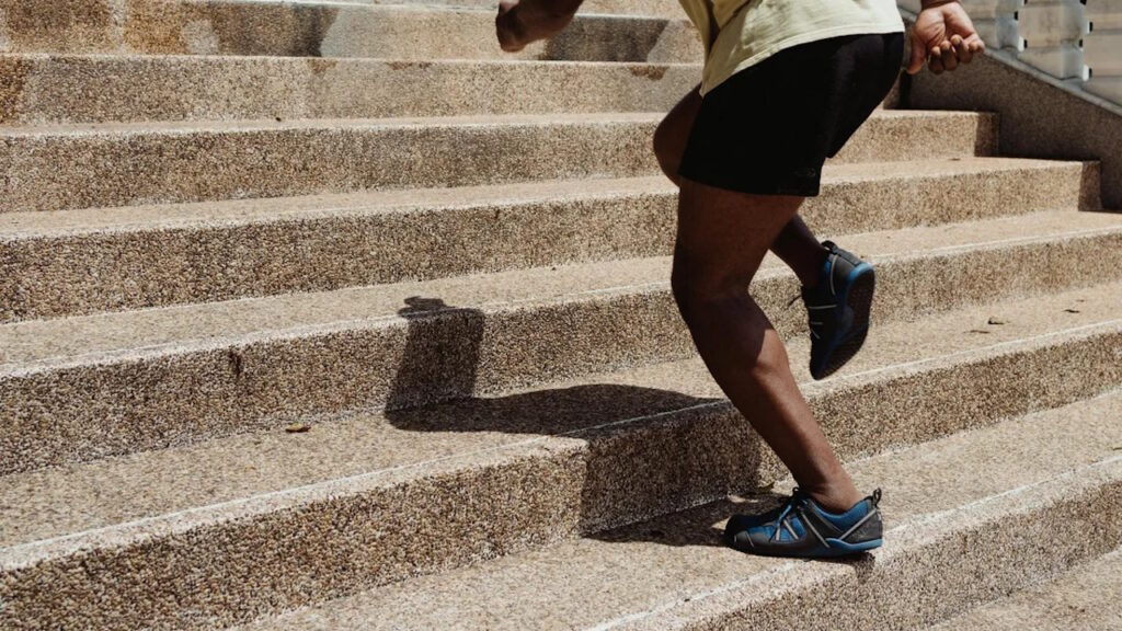 Les escaliers pour intensifier facilement l'effort