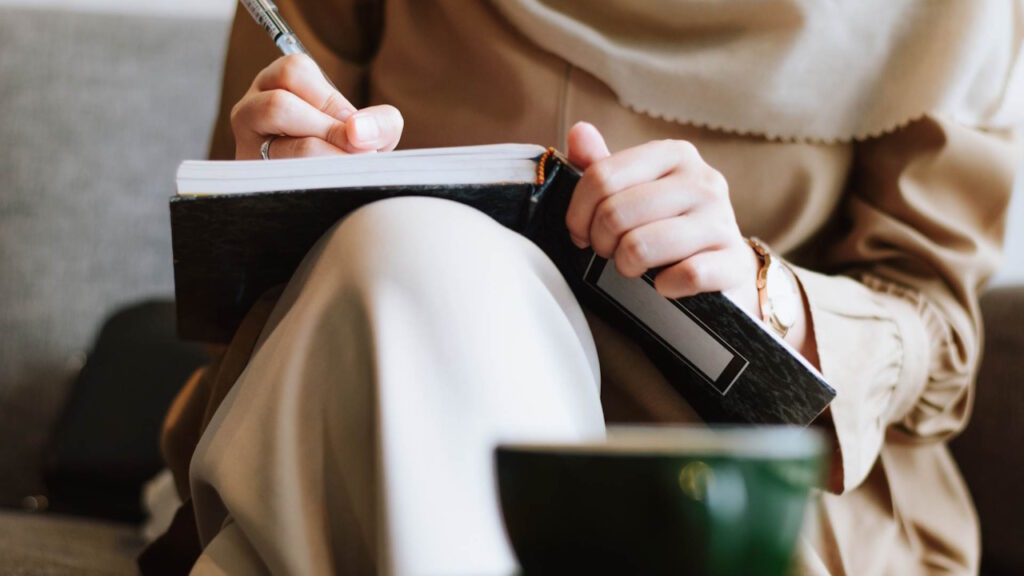 Quand écrire permet simplement de faire une pause