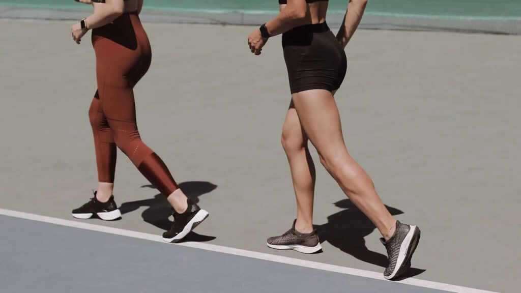 marche à pieds
