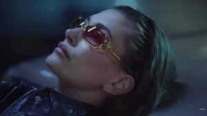 pub Miu Miu 2026 avec Hailey Bieber et Xiao Wen Ju