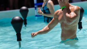 punching ball piscine