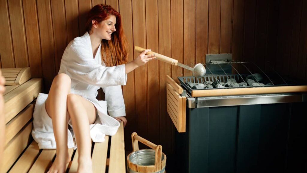 sauna femme