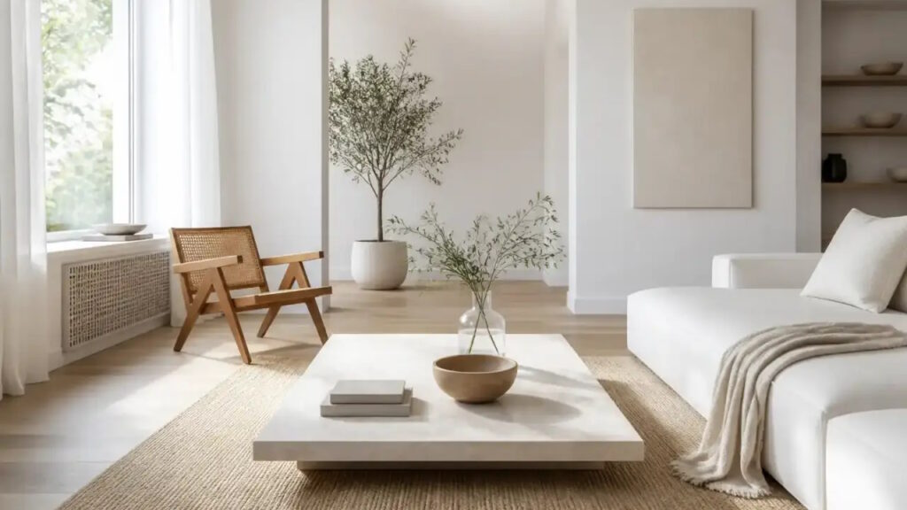 La lumière naturelle agrandit visuellement les espaces